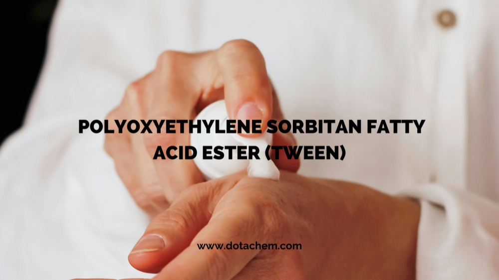 Vynikajúca kvalita: Séria povrchovo aktívnych látok TWEEN od Dotachemu podporuje viaceré odvetvia