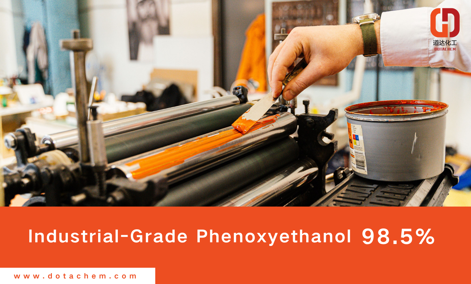 Dotachem fenoxyetanol 98,5% priemyselnej kvality: Vlastnosti a aplikácie